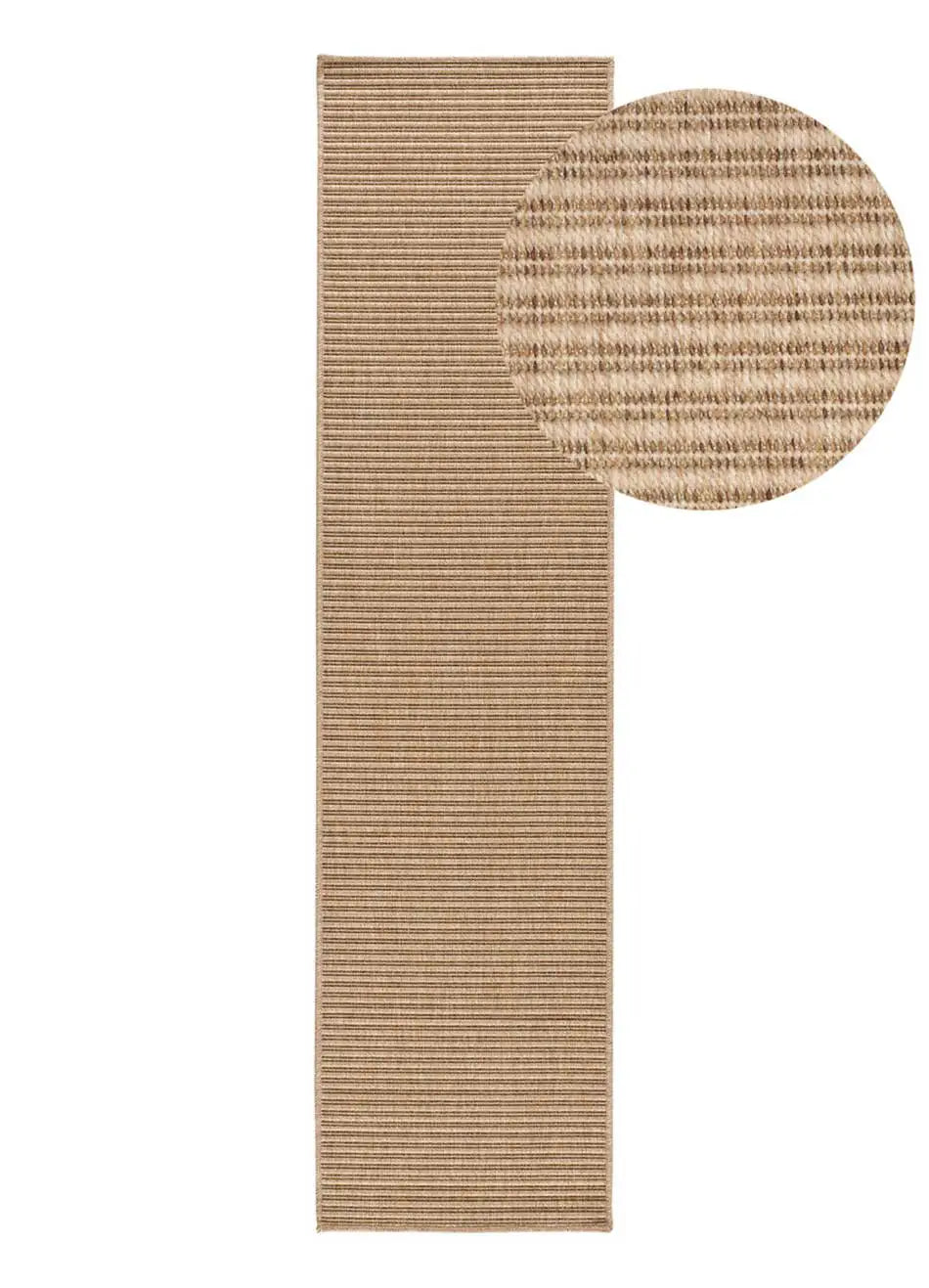 Alfombra a medida de exterior Natura 4501 Beige de pasillo | Atticgo