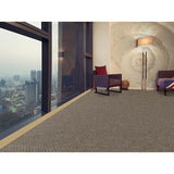 Alfombra a medida de exterior Natura 4508 Gris en salón | Atticgo