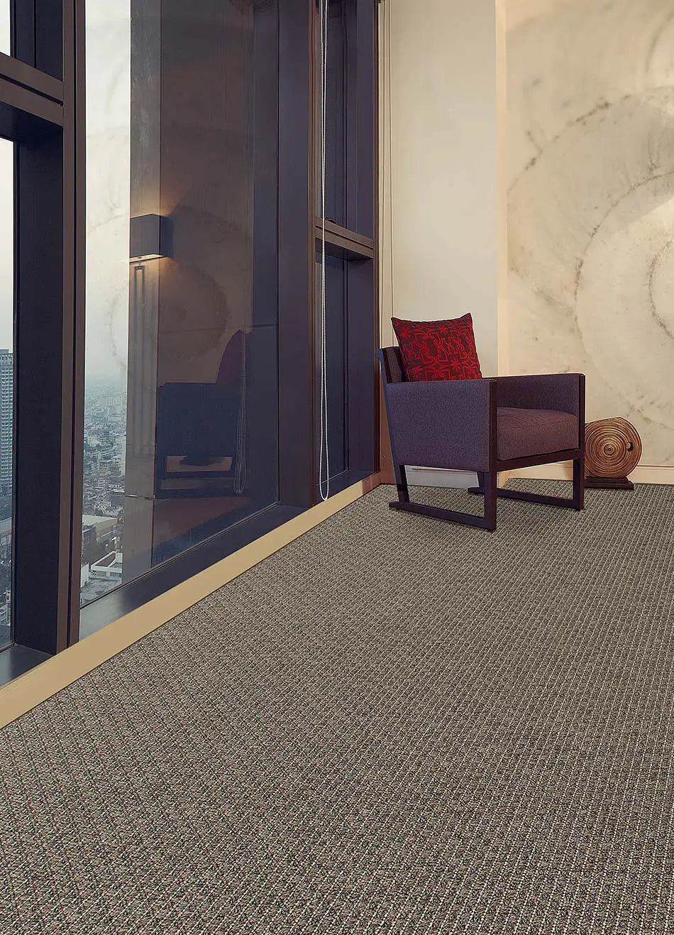 Alfombra a medida de exterior Natura 4508 Gris ambiente | Atticgo