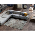 Alfombra abstracta multicolor Neven | Atticgo