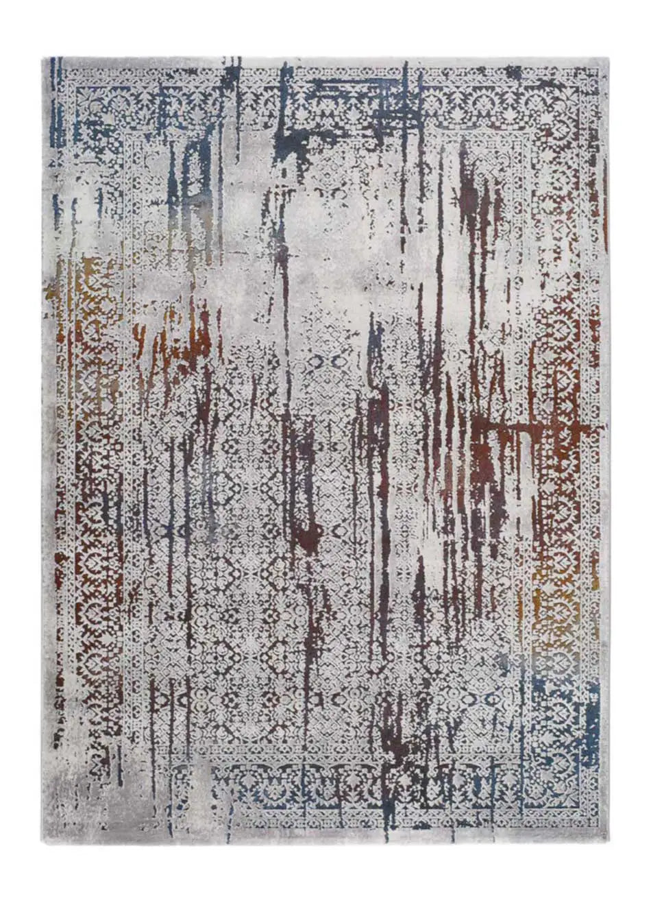 Alfombra abstracta multicolor Neven | Atticgo