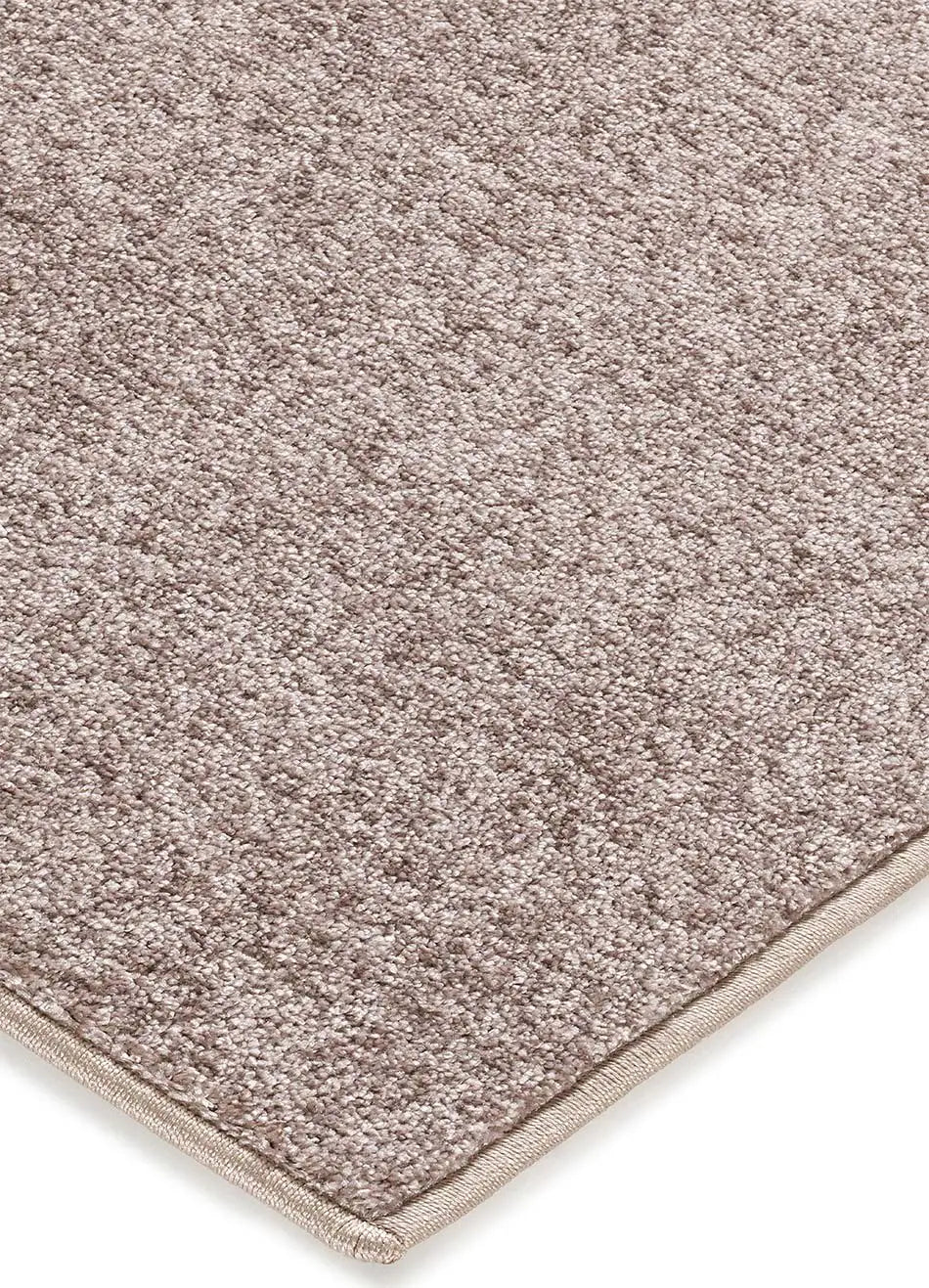 Alfombra a medida Nile Liso Beige esquina | Atticgo