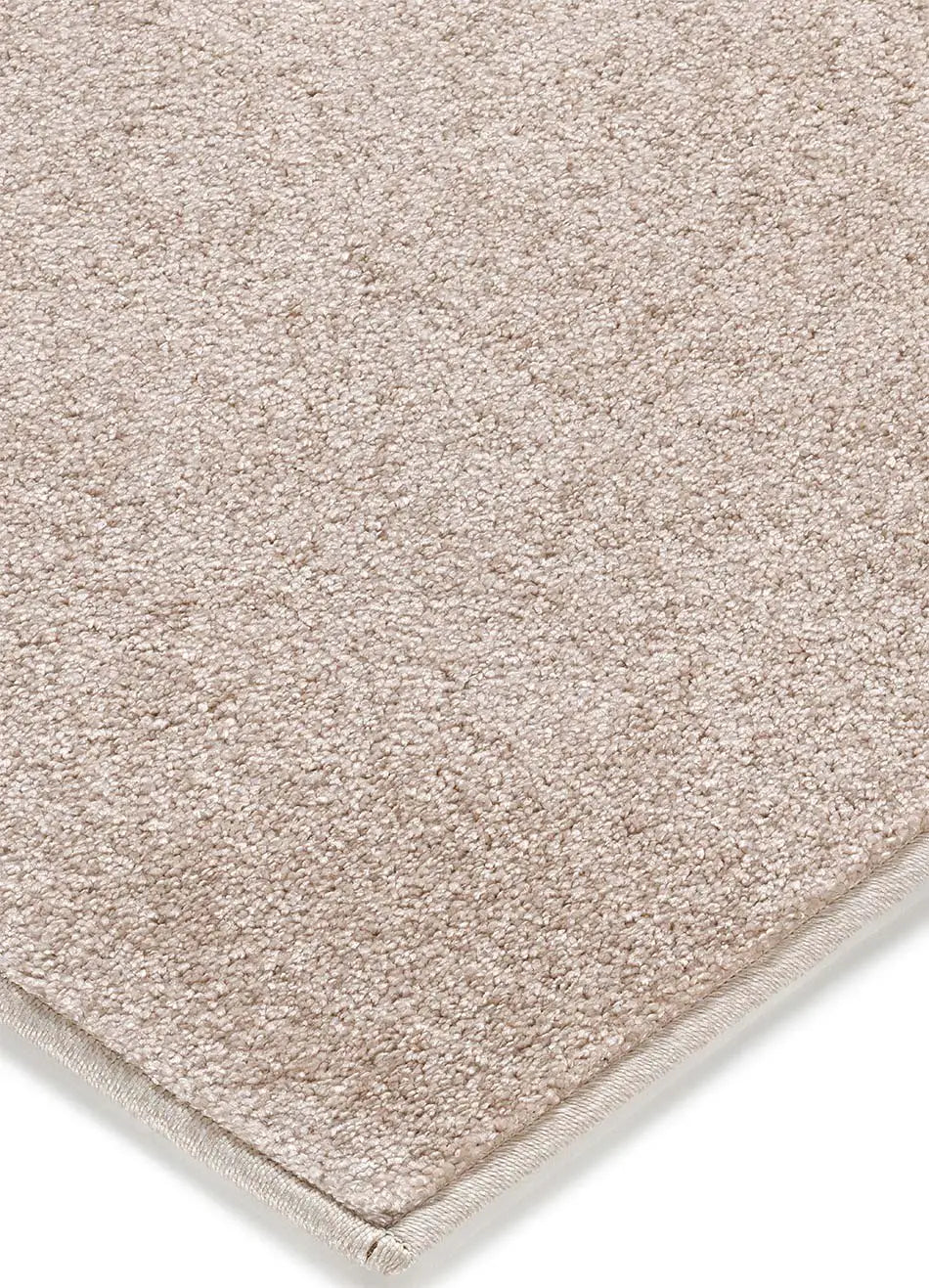 Alfombra a medida Nile Liso Crema esquina | Atticgo