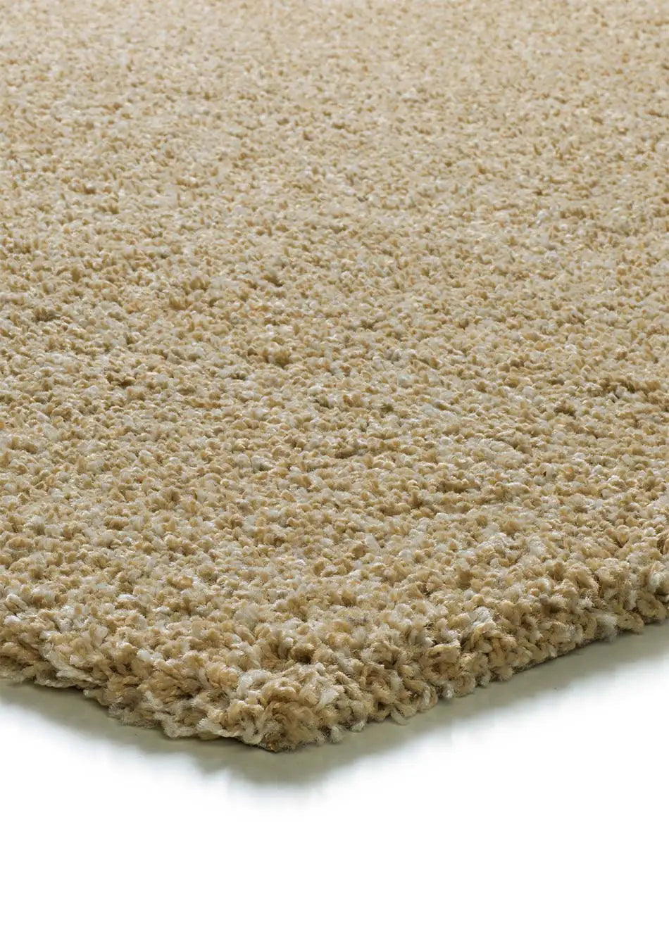 Alfombra esquina shaggy lisa Norge 8507 Beige | Atticgo