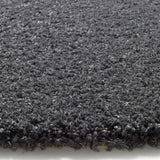 Atticgo Alfombra redonda Shaggy liso Norge 8507 Antracita detalle