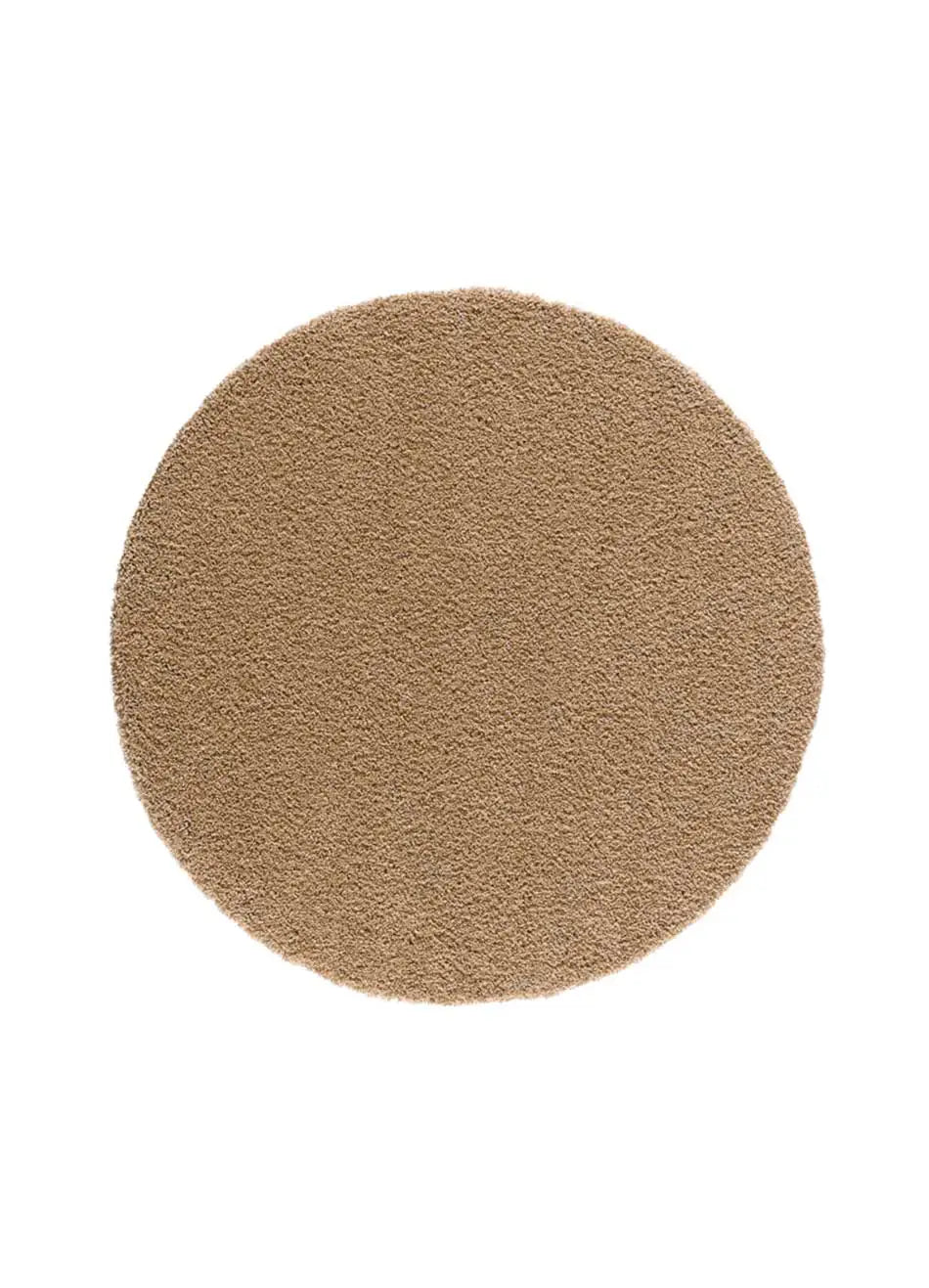 Atticgo Alfombra redonda Shaggy liso Norge 8507 Lino