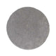 Atticgo Alfombra redonda Shaggy liso Norge 8507 Plata
