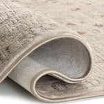 Alfombra vintage con flecos doblada Ona 52081 Beige Atticgo