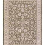 Alfombra vintage con flecos Ona 52095 Verde Atticgo Alfombra