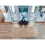 Alfombra geométrica con flecos para salón Ona 52100 Beige