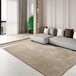 Alfombra geométrica con flecos salón Ona 52100 Beige