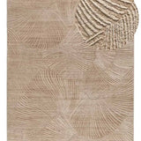 Alfombra geométrica con flecos Ona 52100 Beige Atticgo Alfombras