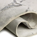 Alfombra efecto mármol detalle con relieve Oris 35 Plata Atticgo