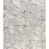 Alfombra efecto mármol con relieve Oris 35 Plata Atticgo