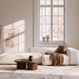 Alfombra efecto mármol con relieve Oris 4208 Beige Atticgo