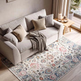 Alfombra de estilo salón vintage Parma 20297 Multi