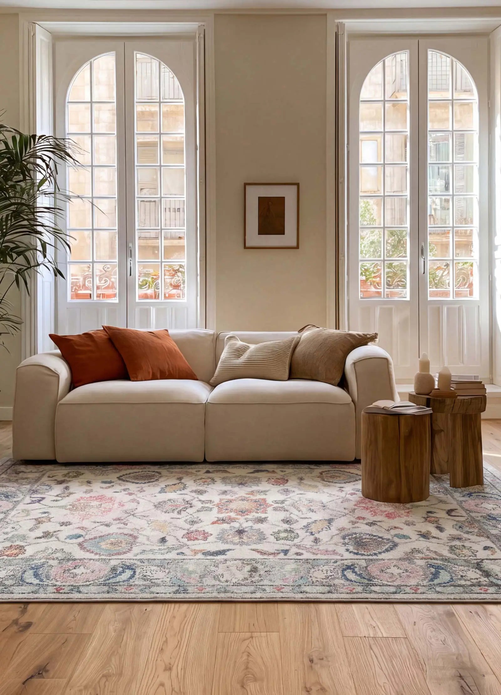 Alfombra de estilo vintage Parma 20297 Multi Atticgo
