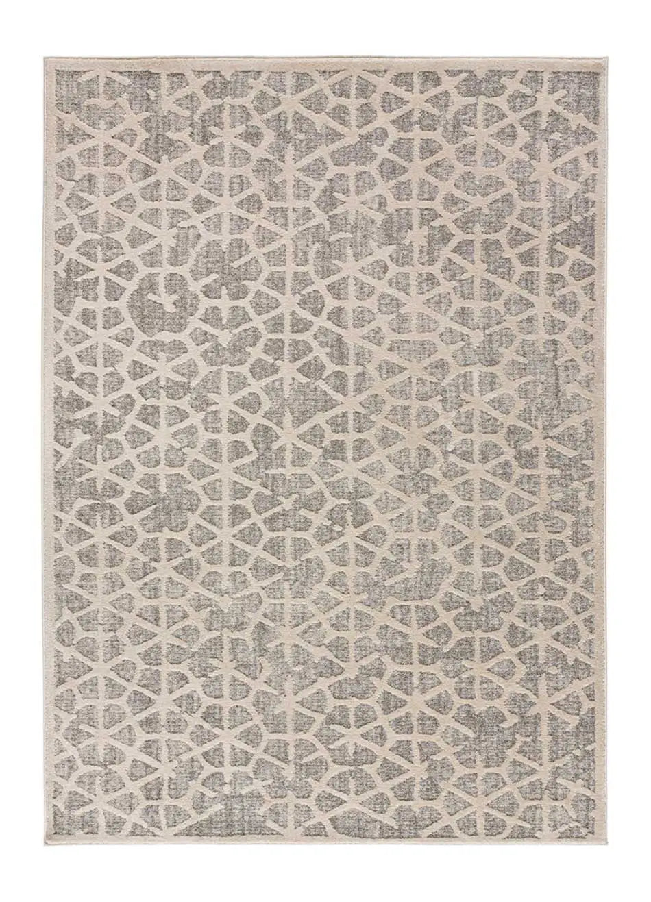 Atticgo Alfombra geométrica Paula 1271 Beige
