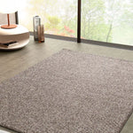 Atticgo Alfombra lavable Petra Liso Gris ambiente
