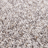 Atticgo Alfombra lavable Petra Liso Gris detalles