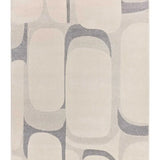 Atticgo Alfombra Abstracta Porto 12915 Plata