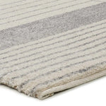 Atticgo Alfombra Geométrica Porto 12917 Plata detalle