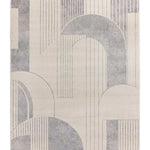 Atticgo Alfombra Geométrica Porto 12917 Plata