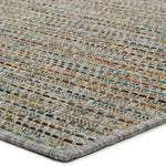 Alfombra a medida de exterior Rainbow 8201 Azul esquina | Atticgo