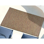 Alfombra a medida de exterior Rainbow 8201 Gris en terraza | Atticgo