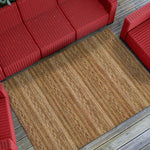 Alfombra a medida de exterior Rainbow 8217 Beige ambiente | Atticgo