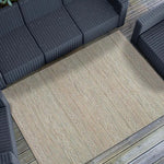 Alfombra a medida de exterior Rainbow 8217 Blanco ambiente | Atticgo