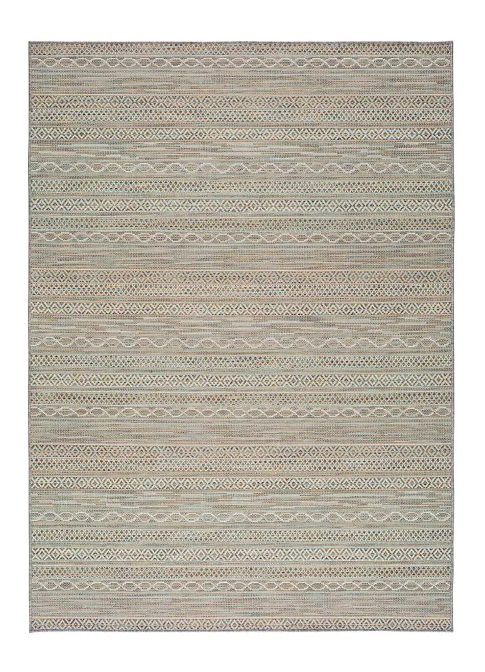 Alfombra a medida de exterior Rainbow 8217 Blanco | Atticgo