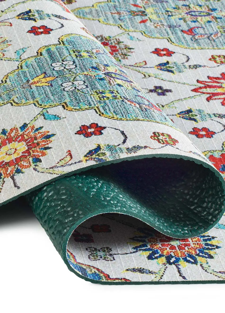 Backing Alfombra de cocina lavable Ricci Bósforo Multicolor Atticgo