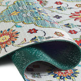 Backing Alfombra de cocina lavable Ricci Bósforo Multicolor Atticgo