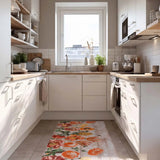 Alfombra de cocina antideslizante Ricci Camelia Multicolor Atticgo