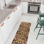 Alfombra cocina antideslizante Ricci Herbs Multicolor Atticgo