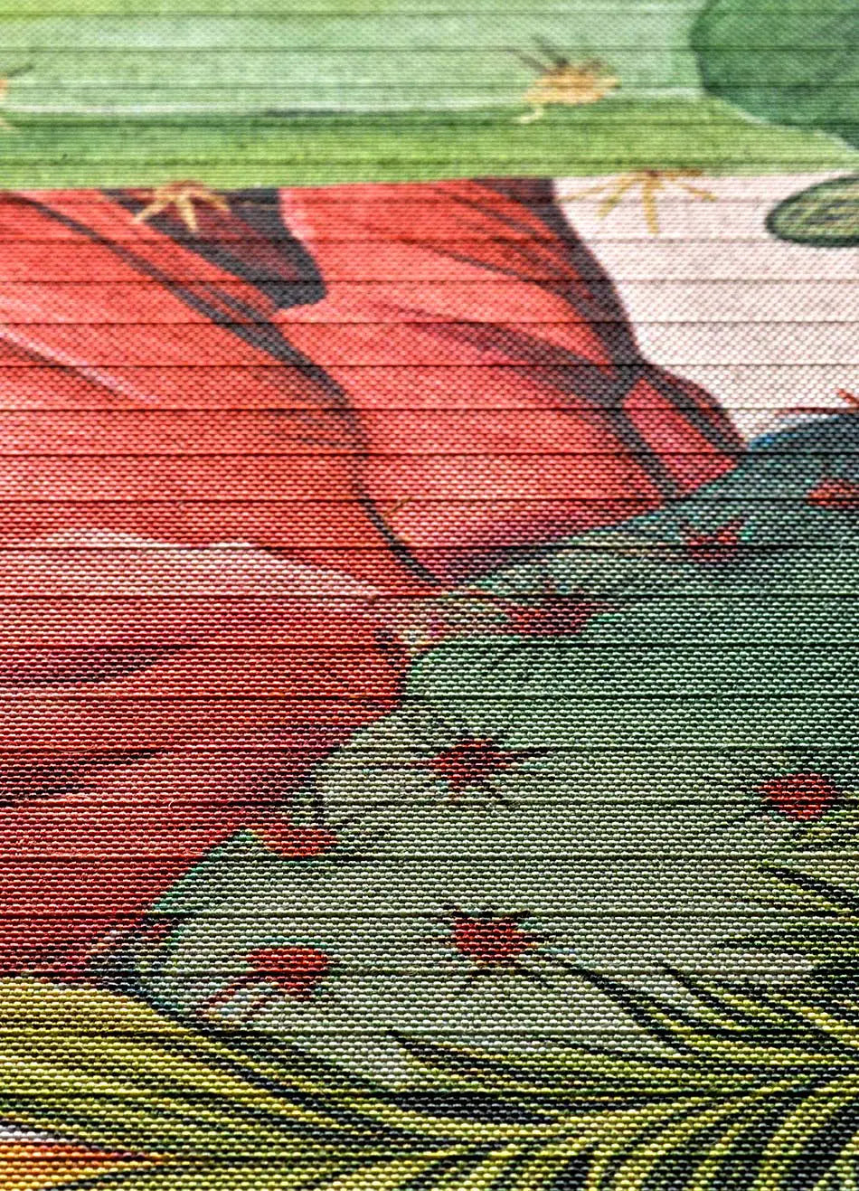 Alfombra cocina Ricci Mexico Multicolor Atticgo Detalle