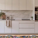 Alfombra de cocina antideslizante Ricci Ortisei Multicolor Atticgo