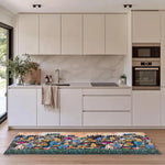 Alfombra de cocina antideslizante Ricci Ortisei Multicolor Atticgo