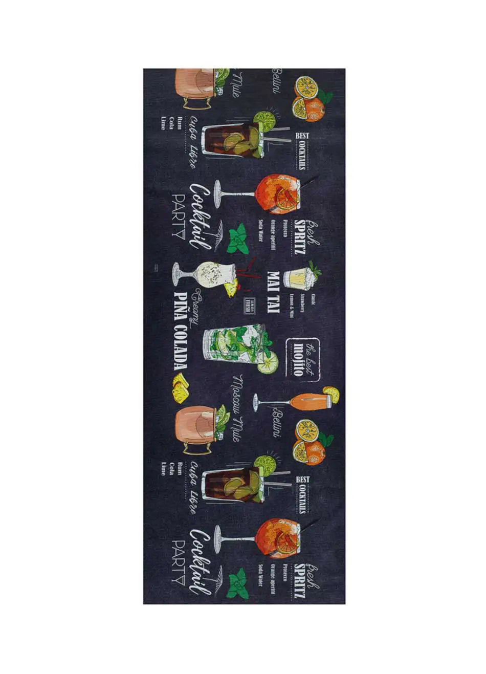 Atticgo Alfombra de cocina Ricci Pub