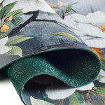 Backing Alfombra de cocina lavable de flores Ricci Sara Atticgo