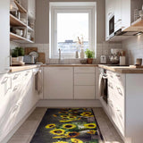 Alfombra de cocina antideslizante Ricci Sunflowers Atticgo