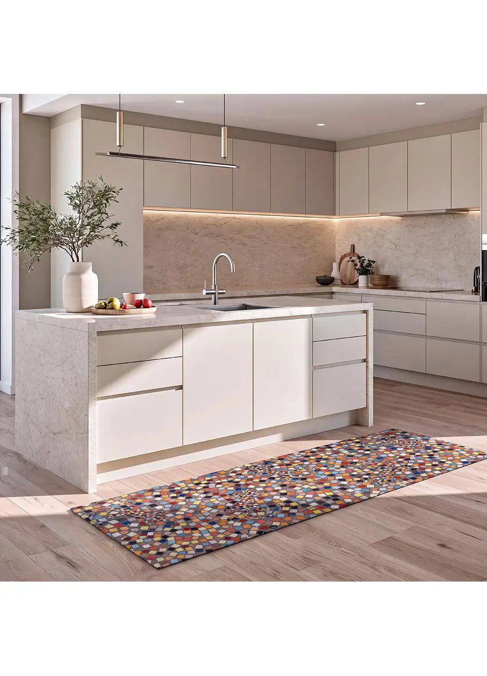 Alfombra cocina Ricci Telesas Multicolor Attigo Ambiente
