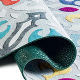 Backing Alfombra de cocina antideslizante Ricci Valentina Multicolor Atticgo