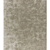 Atticgo Alfombra shaggy antideslizante Roma Liso Piedra