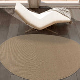 Alfombra a medida Ruta Liso Beige ambiente| Atticgo