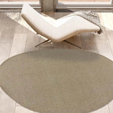 Alfombra a medida Ruta Liso Plata ambiente| Atticgo