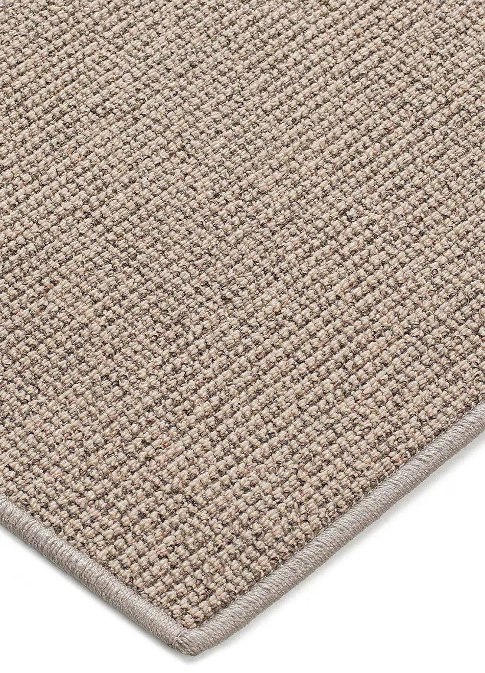 Alfombra a medida Ruta Liso Plata esquina | Atticgo