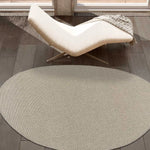 Alfombra a medida Ruta Liso Crema ambiente | Atticgo