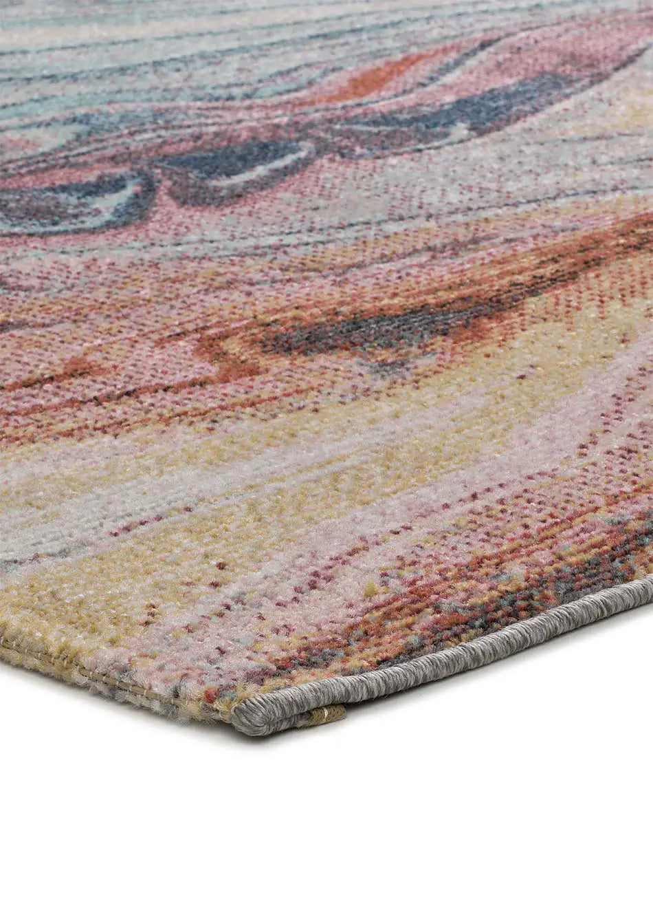 Atticgo Alfombra de exterior abstracta Samara 54572 Multicolor macro